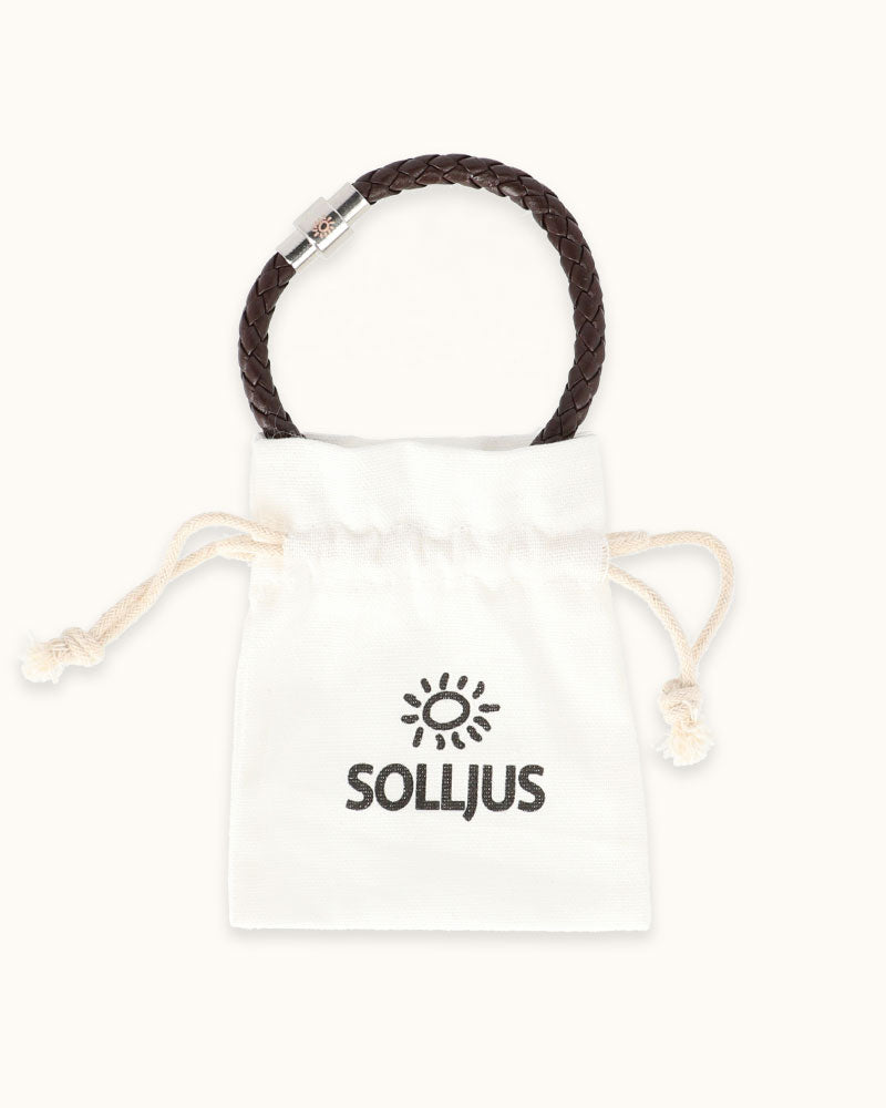 Leather Bracelet Oak Brown