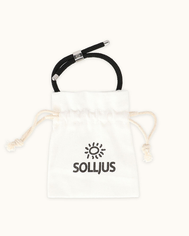 Rope Bracelet Onyx Black