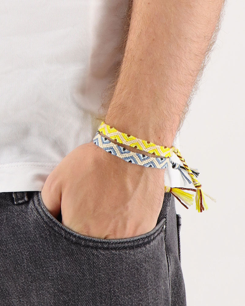 Woven Bracelet 2 Pack 'Como' & 'Sorrento'