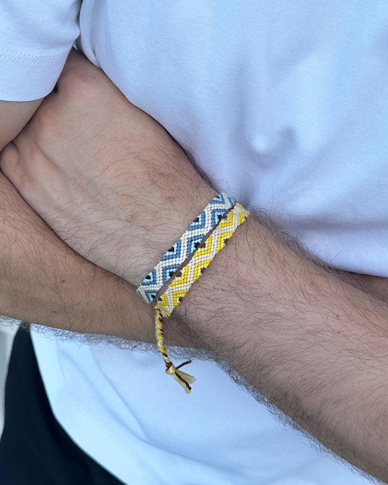 Woven Bracelet 2 Pack 'Como' & 'Sorrento'