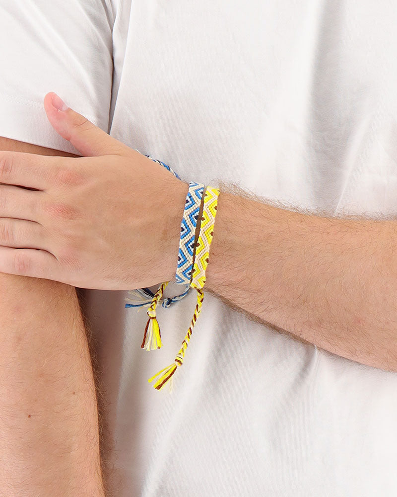 Woven Bracelet 2 Pack 'Sardinia' & 'Sorrento'