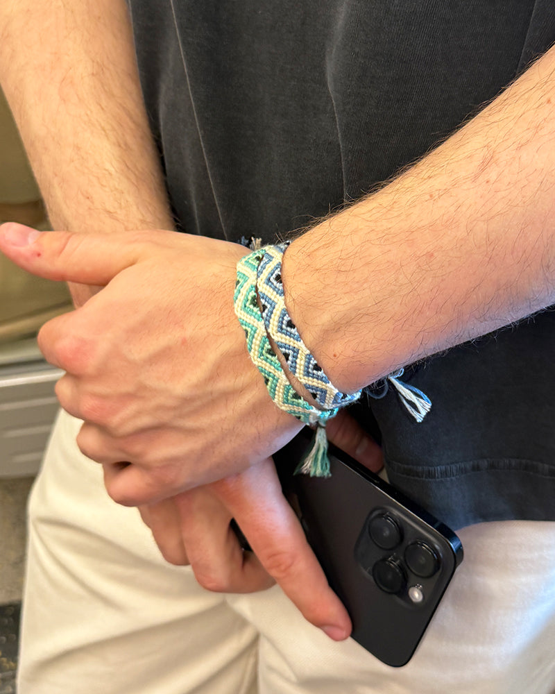 Woven Bracelet 2 Pack 'Como' & 'Trento'